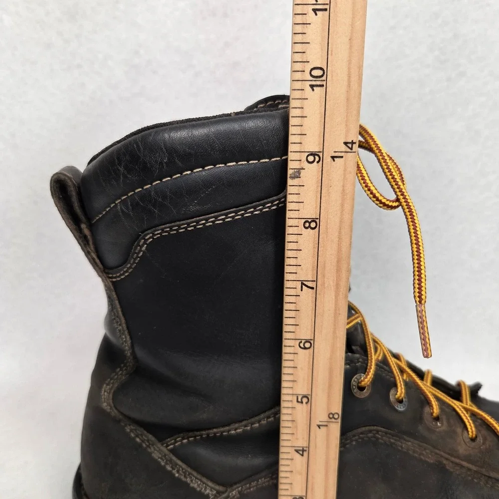 Danner Quarry USA Work Boots Mens 11.5 EE Black Leather Alloy Toe Gore-Tex 17311